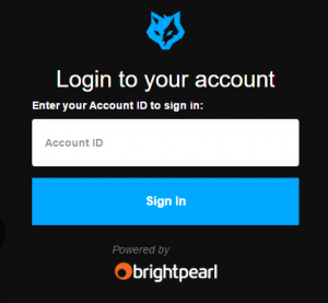 Warewolf Account Login Screen