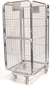 Cage labels. A typical goods movement cage user throughout the distrimution industry