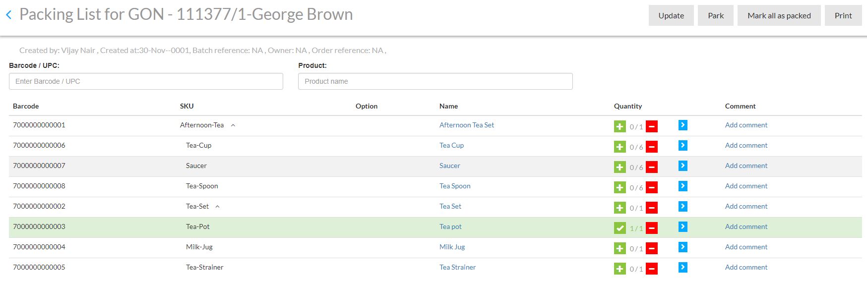 Bundles - Scanning products